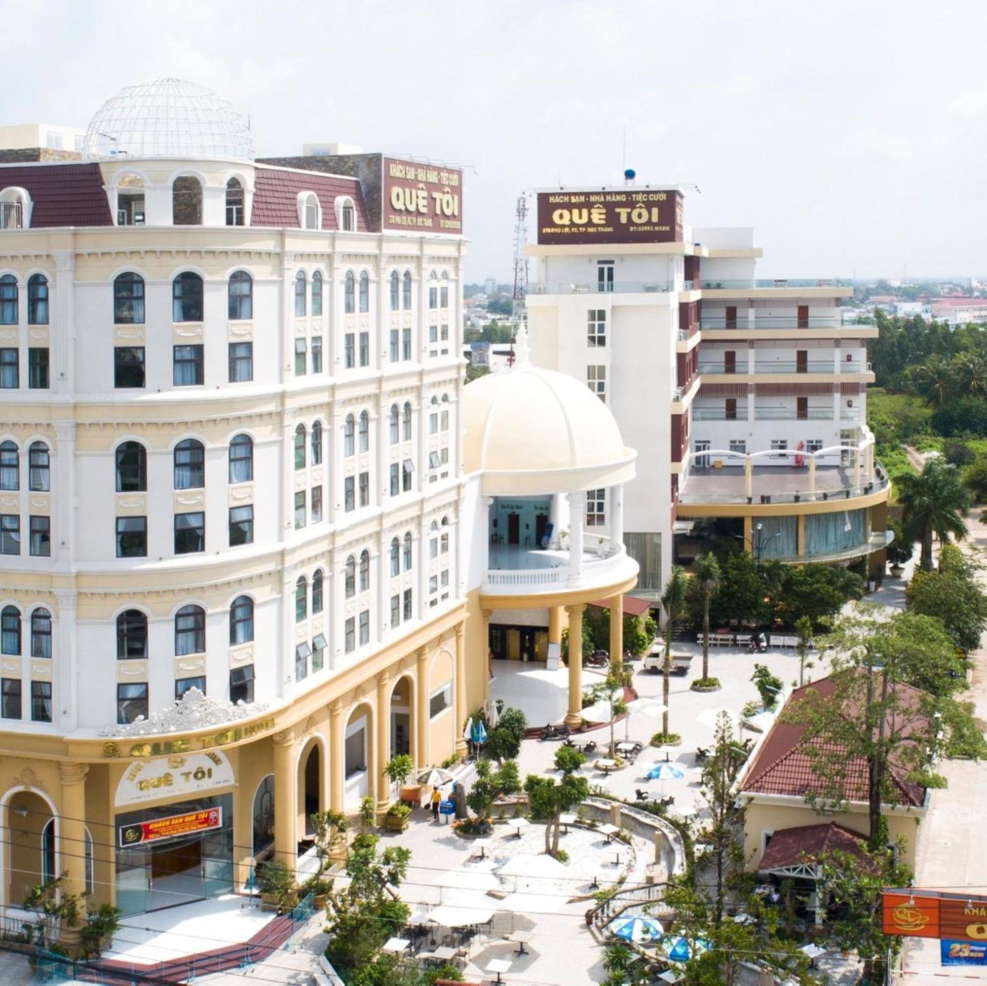 Que Toi Hotel Soc Trang Exterior foto